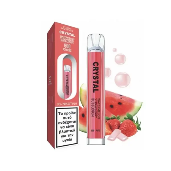 SKE Crystal Bar Watermelon Strawberry Bubblegum 0mg 2ml