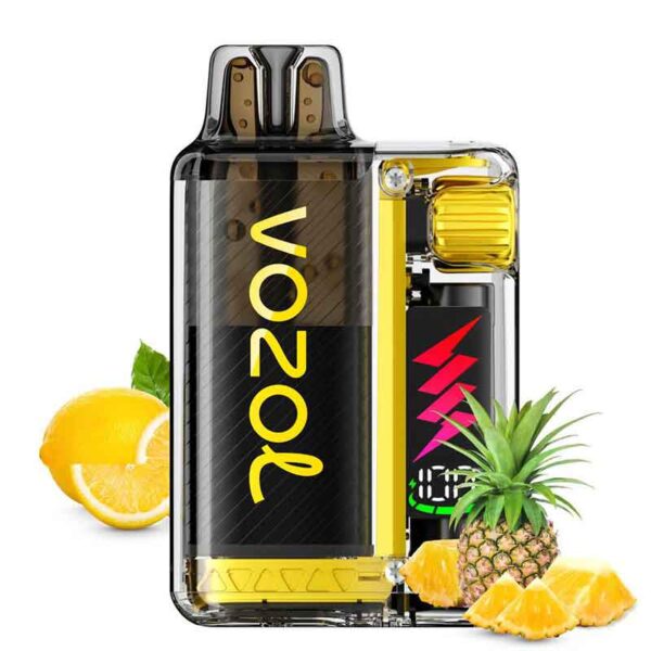 Vozol Vista Plug 10K Puffs 20mg 2ml Kit + 10ml e liquid Pineapple Lemon