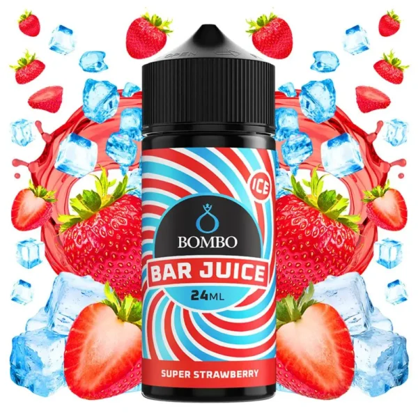 Bombo Bar Juice Super Strawberry 120ml Flavorshot