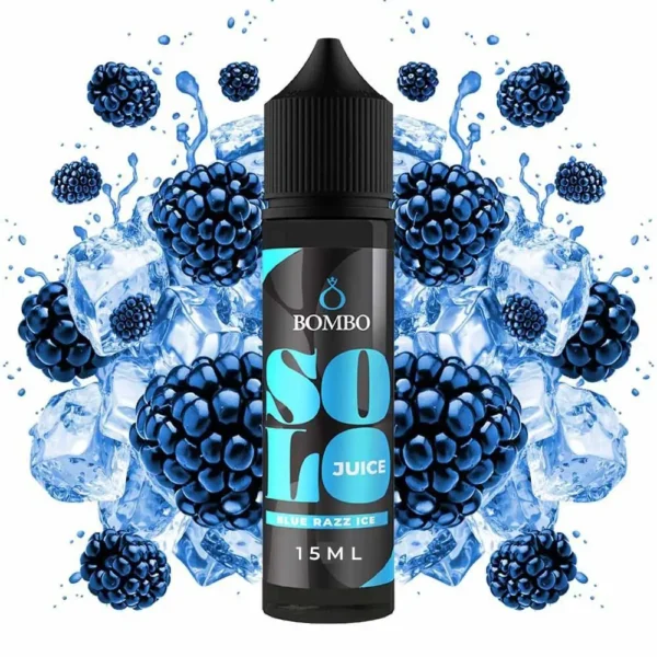 Bombo Solo Juice Blue Razz Ice 60ml Flavorshot