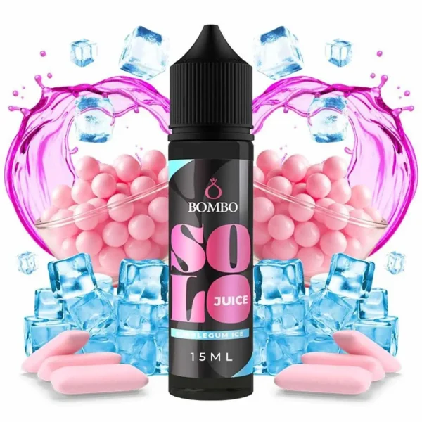 Bombo Solo Juice Bubblegum Ice 60ml Flavorshot