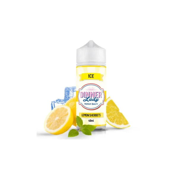 Dinner Lady Flavour Shot Lemon Sherbets Ice 120ml