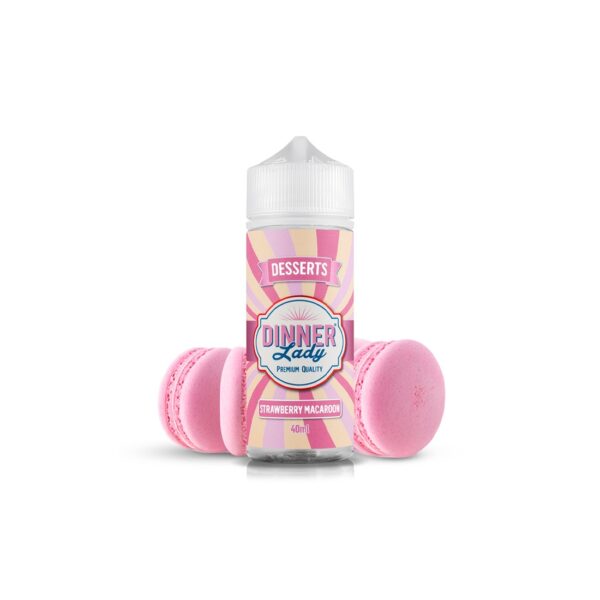 Dinner Lady Flavour Shot Strawberry Macaroon 120ml