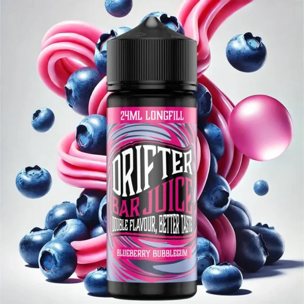 Drifter Bar Juice Blueberry Bubblegum 120ml Flavorshot