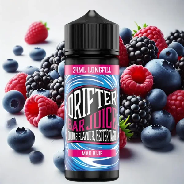 Drifter Bar Juice Mad Blue 120ml Flavorshot