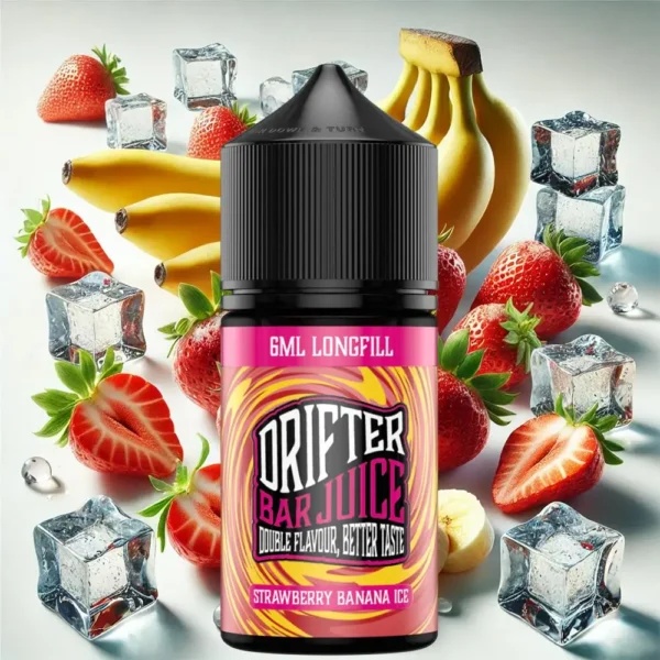 Drifter Bar Juice Strawberry Banana Ice 30ml Flavorshot