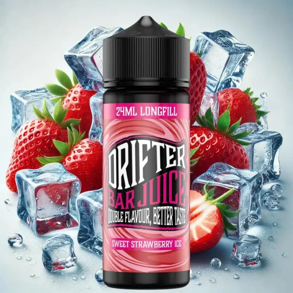 Drifter Bar Juice Sweet Strawberry Ice 120ml Flavorshot