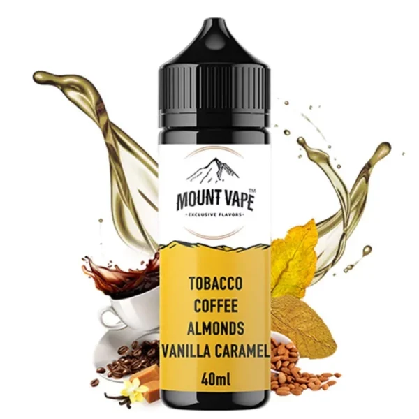 Mount Vape Tobacco Coffee Almonds Vanilla Caramel 120ml Flavorshot