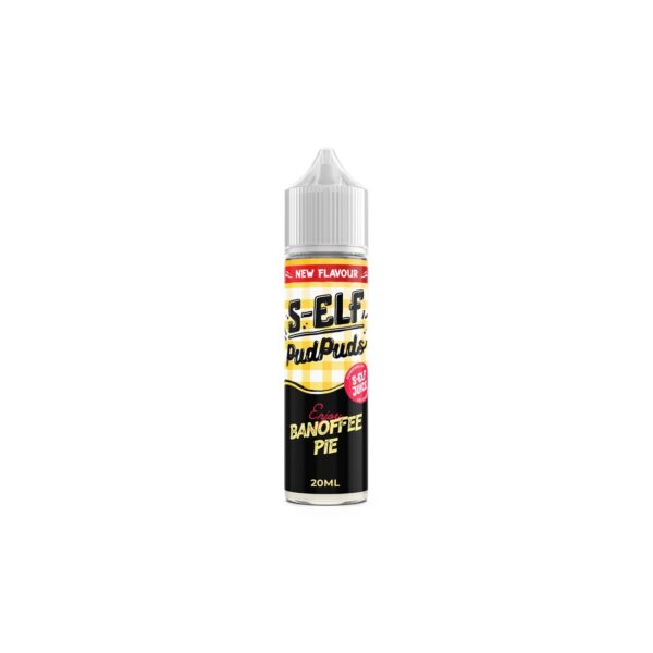 S-Elf Juice Pud Puds Banofee Pie Flavour Shot 60ml