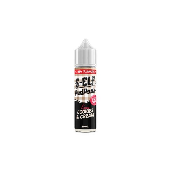 S-Elf Juice Pud Puds Cookies and Cream Flavour Shot 60ml