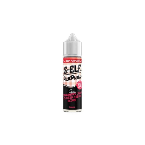 S-Elf Juice Pud Puds Strawberry Jam & Clotted Cream Scone Flavour Shot 60ml
