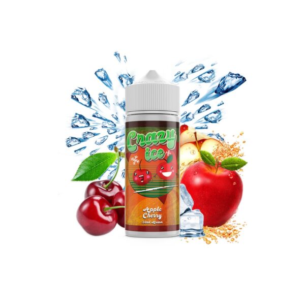 Steam City Crazy Ice Apple Cherry Flavour Shot 120ml