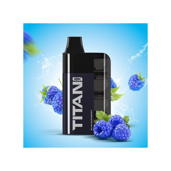 TITAN 10K Puffs Blue Raspberry 8x2ml 20mg