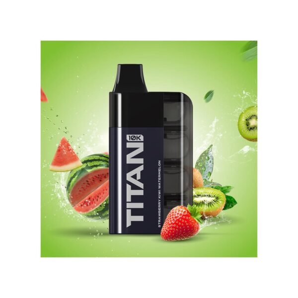 TITAN 10K Puffs Strawberry Kiwi Watermelon 8x2ml 20mg