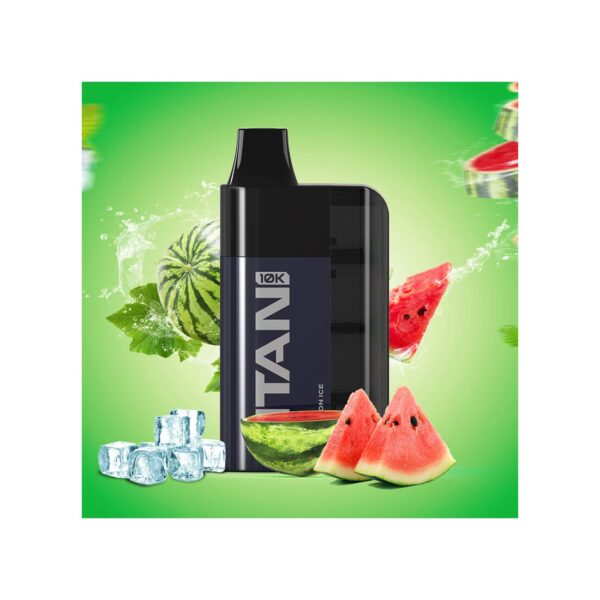 TITAN 10K Puffs Watermelon Ice 8x2ml 20mg