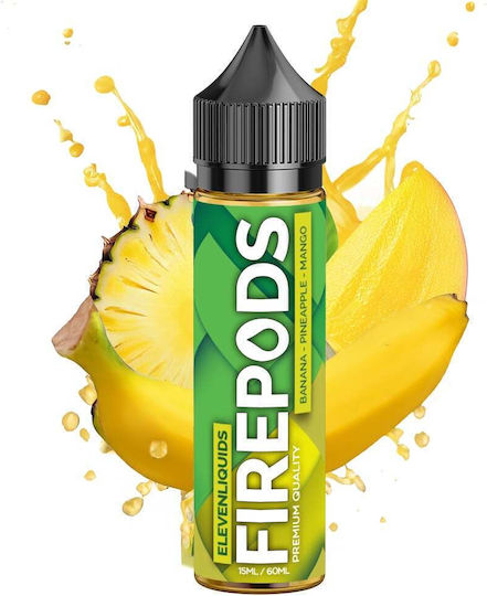 Eleven Liquids Flavor Shot Firepods 60ml Banana Pineapple Mango