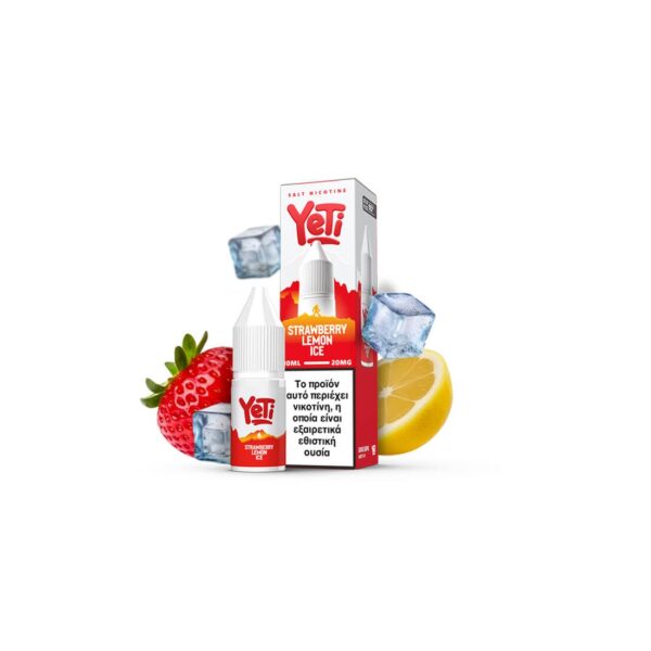 Yeti Summit Strawberry Lemon Ice 10ml 20mg (ΔΙΠΛΟΤΥΠΟ)