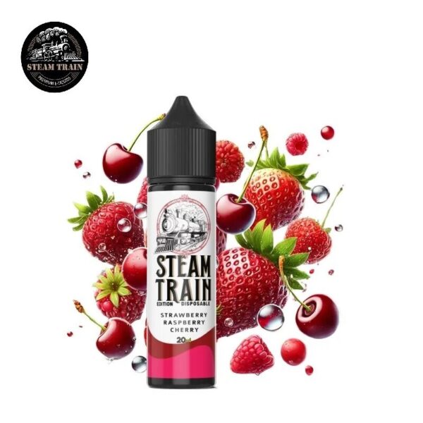 Steam Train Disposable Edition Strawberry Raspberry Cherry 60ml