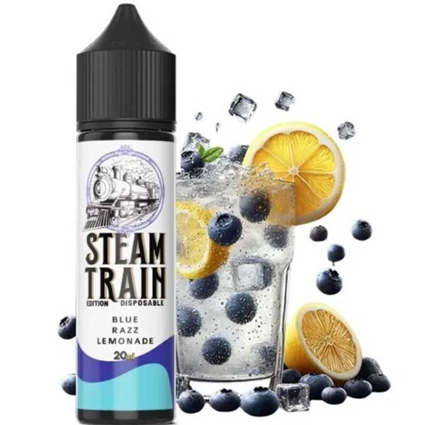 Steam Train Disposable Edition Blue Razz Lemonade 60ml