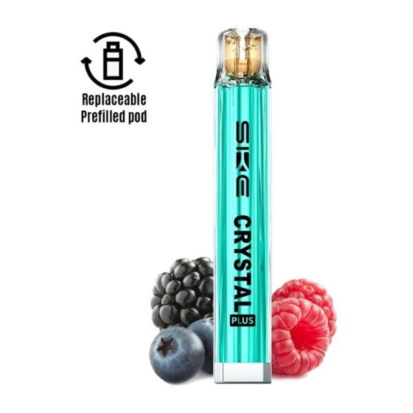 SKE Crystal Plus Combo Blueberry Raspberries 20mg - Συσκευή & Ανταλλακτικό Pod
