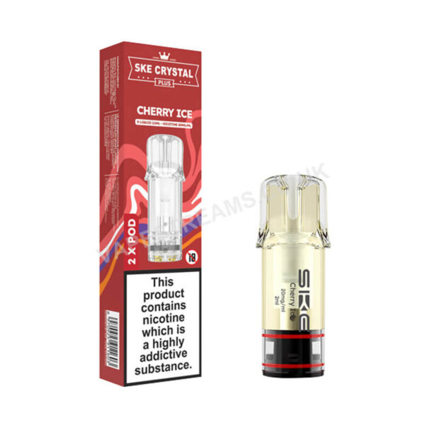 SKE Crystal Plus Pod Cherry Ice 20mg 2ml