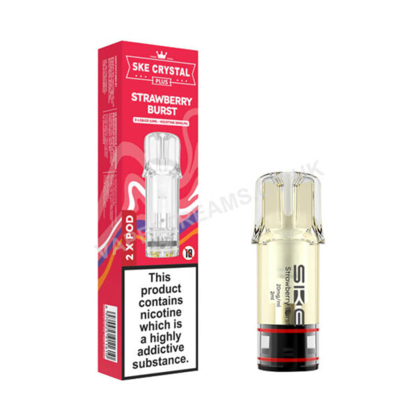 SKE Crystal Plus Pod Strawberry Burst 20mg 2ml