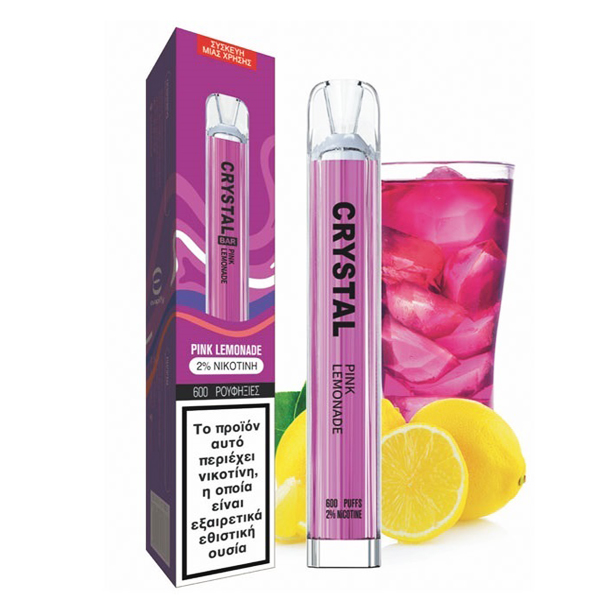 SKE Crystal Plus Combo Pink Lemonade 20mg - Συσκευή & Ανταλλακτικό Pod