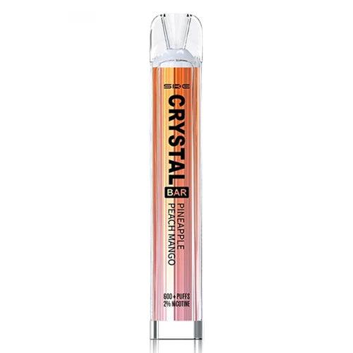 SKE Crystal Bar 800 Puffs | Pineapple Peach Mango | Ηλεκτρονικό Τσιγάρο Μιας Χρήσης | 20mg Nic Salts