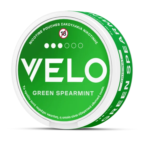 VELO Green Spearmint | 10mg Nicotine Pouches