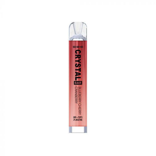 SKE Crystal Bar 800 Puffs Blueberry Cherry Cranberry 20mg 2ml - Image 1